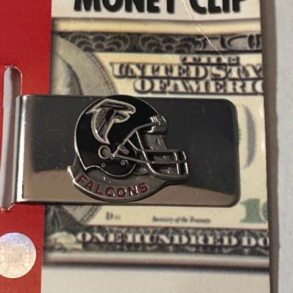 Atlanta Falcons Pewter 3D Siskiyou Money Clip - Picture 4 of 8